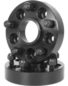 Rugged Ridge 15201.11 1.375" Wheel Adapters for Jeeps Changing bolt pattern from 5x4.5" to 5x5"