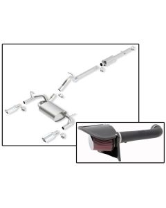 BORLA/K&N COMBO 12-13 JK 4DR DUAL OUT   KIT