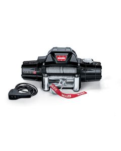 WARN 88980 ZEON 8 Winch with 100' Wire Rope and Roller Fairlead 