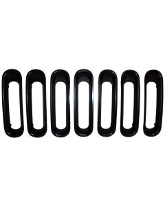 Crown Automotive  Grille Inserts for 07-18 Jeep Wrangler JK