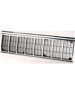 Crown Automotive 55034046 Grill Panel in Chrome / Black for 91-96 Jeep Cherokee XJ