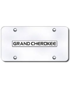 AUG 3D LOGO SS GRAND CHEROKEE PLATE