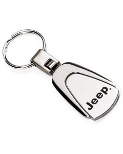 AUG TEAR DROP JEEP LOGO KEY CHAIN CHR
