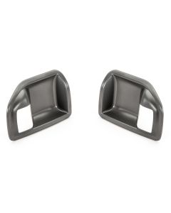 Rugged Ridge 11157.20 Door Latch Trim in Charcoal for 11-18 Jeep Wrangler JK