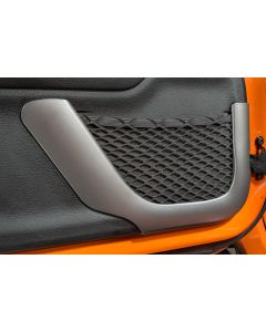 Rugged Ridge  Front Door Net Trim for 11-18 Jeep Wrangler JK