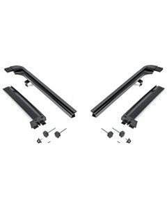 Rampage Products 61099 Door Surrounds for 07-18 Jeep Wrangler JK 2 Door