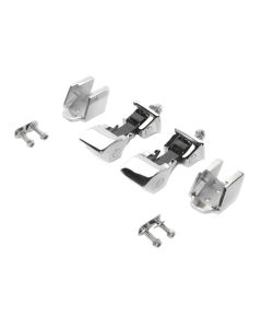 Crown Automotive RT26044 Stainless Steel Hood Catch Kit for 97-06 Jeep Wrangler TJ & Unlimited