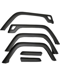 OMIX 11603.01 6-Piece Fender Flare Kit for 97-06 Jeep Wrangler TJ & Unlimited