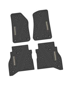 20-24 Jeep Gladiator Front and RearTire Tread/Scorched Earth Scene w/ Gladiator Insert - Black w/ Tan Insert
