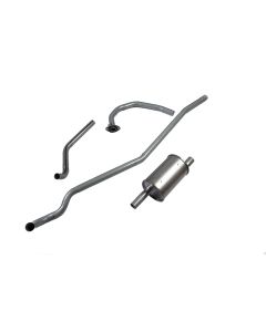 OMIX 17606.11 Exhaust System for 46-71 Jeep CJ Vehicles with 4-Cylinder Engine