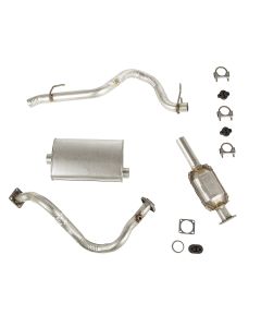OMIX-ADA 17606.30 Exhaust Kit  for 87-92 Jeep Wrangler YJ with 2.5L Engine 