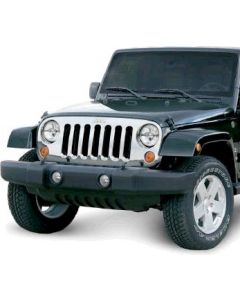 OMX CHROME GRILLE OVERLAY JK