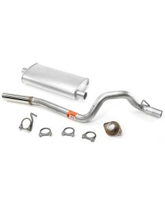 DynoMax 17340 Super Turbo Cat Back Kit for 93-01 Jeep Cherokee XJ with 4.0L I-6 Engine