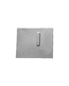 MDJ FRT SIDE PANEL PLATE 81-85 CJ8 PASS
