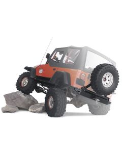WARN TIRE CARRIER&BUMPER-BLK 76-86 CJ7     (07KIT)