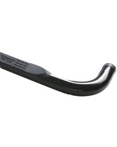 Rampage Products 8825 3" Side Bar with Step in Textured Black for 87-06 Jeep Wrangler YJ & TJ