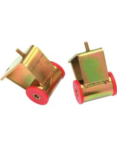 RISER MOTOR MOUNTS-BLACK 87-06 W/6 CYL