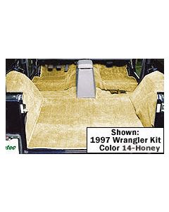 DELUXE CARPET SET 97+ TJ HONEY