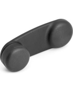 OMIX 11814.02 Interior Window Crank Handle in Black for 97-18 Jeep Wrangler TJ & JK