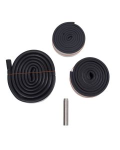 OMIX 12304.10 Hardtop Weatherstrip Kit for 76-95 Jeep CJ Series & Wrangler YJ