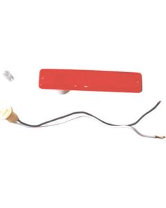 SIDE MARKER ASSY RED REAR CJ
