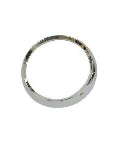 OMIX 12419.03 Chrome Headlamp Bezel for 72-86 Jeep CJ Series