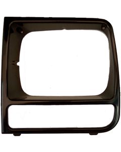 OMIX 12419.17 Driver Side Headlamp Bezel in Black for 97-01 Jeep Cherokee XJ