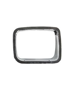 BEZEL HEADLIGHT RH CHROME YJ
