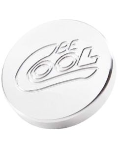 ROUND RADIATOR CAP-13 LBS-POLISHED