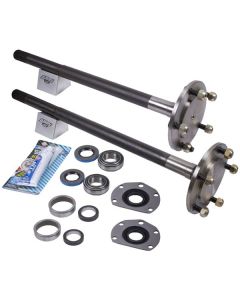 OMIX-ADA 16530.20 One Piece Rear Axle Shaft Kit for 76-83 Jeep CJ-5, 76-81 CJ-7 and 1981 CJ-8 Scrambler with Narrow Track Axle