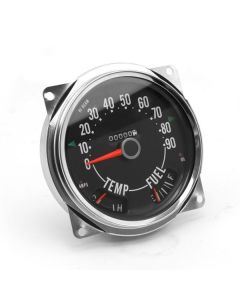 OMIX 17206.04 Speedometer Cluster (0-90 MPH) for 55-79 Jeep CJ-5, CJ-6 & CJ-7