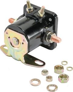 OMIX 17230.02 Starter Solenoid for 72-79 Jeep CJ Series & 72-79 Cherokee with AMC 2.5L 4 Cylinder Engine, 72-79 CJ Series with 4.2L, 5.0L or 5.9L Engines