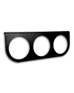 GAUGE PANEL-BLK FOR THREE 2-1/16 GAUGES