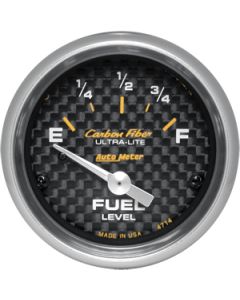 CARBON FIB 2 1/16 GAS GAUGE 240-33 OHMS