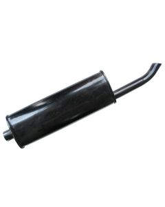 OMIX 17609.01 Oval Muffler for 41-45 Jeep MB & GPW with 134c.i. Engine