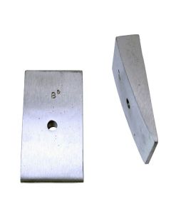 OMIX 18206.02 8° Shim Set for 76-95 Jeep CJ Vehicles & Wrangler YJ with 2.5" Wide Springs