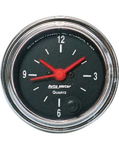 Auto Meter 2585 AUTO METER 2 1/16" Diameter Clock with Quartz Movement