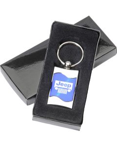 AUG JEEP GRILLE WAVE KEY CHAIN BLUE