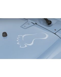 68141692AA - MOPAR FOOTPRINT DECAL HOOD 2012 JK