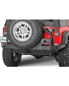 Smittybilt KIT 76896 XRC Rear Atlas Bumper and Tire Carrier for 07-18 Jeep Wrangler JK