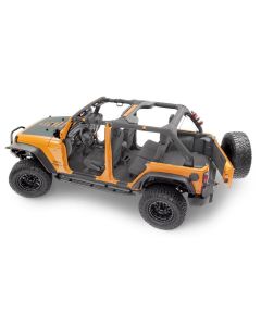 Bedrug  BedTred Premium Molded Floor Covering Kit for 07-18 Jeep Wrangler JK 2 Door