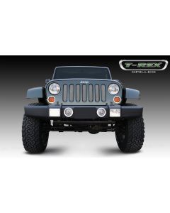 T-Rex 44481 Sport Series Formed Chrome Mesh Grille for 07-18 Jeep Wrangler JK