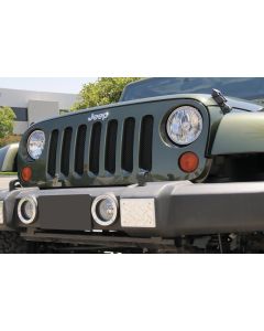 T-Rex 46481 Sport Series Formed Black Mesh Grille for 07-18 Jeep Wrangler JK