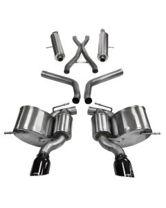 Corsa Performance  Sport Cat Back System for 12-21 Jeep Grand Cherokee WK2 SRT8 with 6.4L