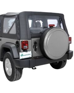 JEEP HARD TIRE COVER 07-14 BIL SIL MET