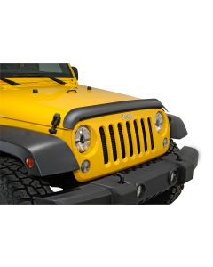 Rugged Ridge 11348.02 Bug Deflector in Matte Black for 07-18 Jeep Wrangler JK