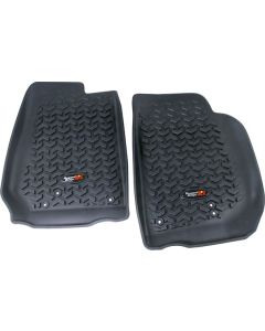 Rugged Ridge 12920.03 Front Floor Liners for 14-18 Jeep Wrangler JK Right Hand Drive  