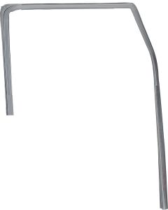 Mopar 55395729AF Left Front Full Steel Door Glass Run Channel Weatherstrip for 07-18 Jeep Wrangler JK