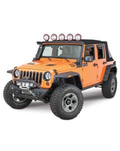 Rugged Ridge 11640.10 Hurricane Flat Fender Flares for 07-18 Jeep Wrangler JK