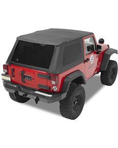 Bestop 5282235 Trektop NX Replace-a-top Soft Top in Black Diamond for 07-18 Jeep Wrangler JK 2 Door with Trektop NX